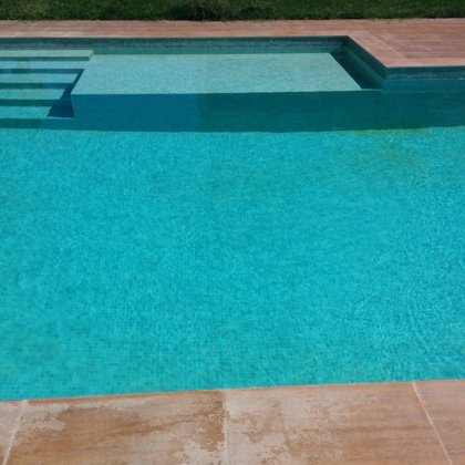 Vista playa piscina